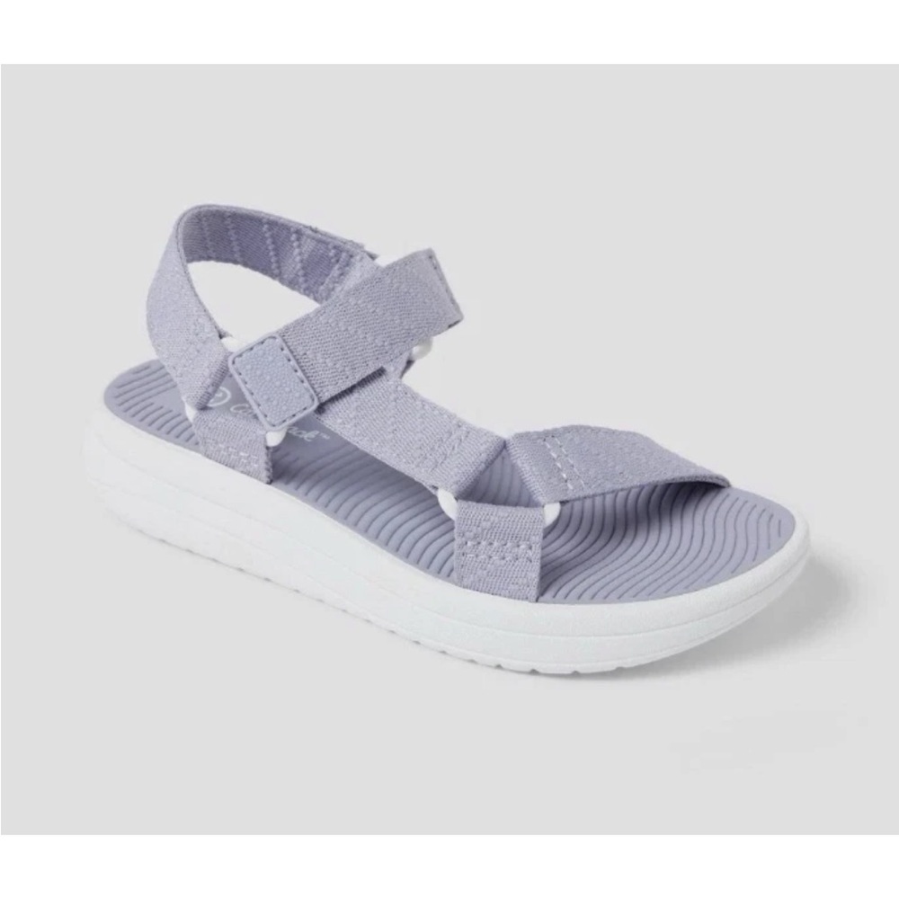 Kids' Arden Camp Sandals Purple - Cat & Jack -